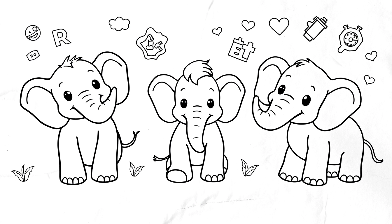Engaging Coloring Pages for Kids to Brighten Learning and Fun