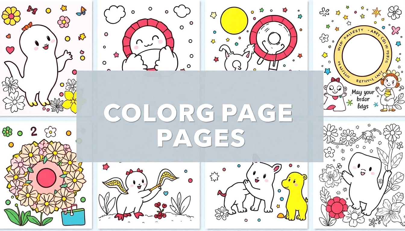 Creative Coloring Pages for All Ages to Spark Imagination and Fun